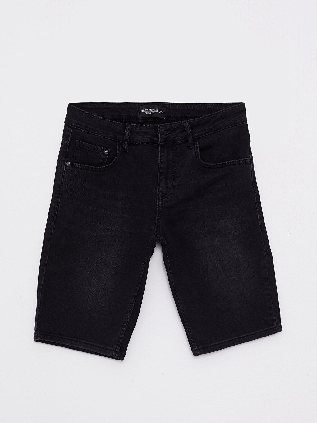 Джинсовые Шорты Скинни для Мужчин-5