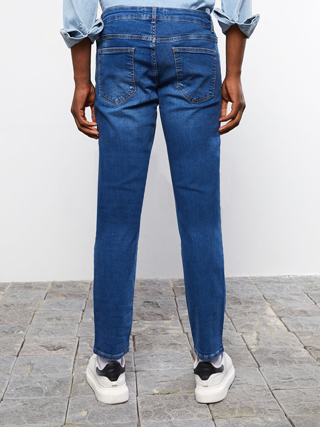 İndigo 750 Slim Fit Erkek Jean Pantolon-4