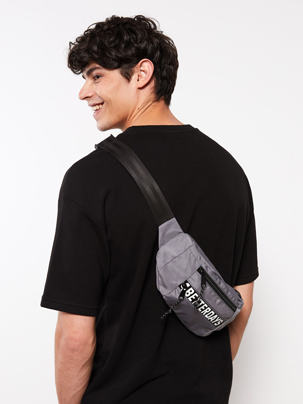 حقيبة خصر مطبوعة للرجال