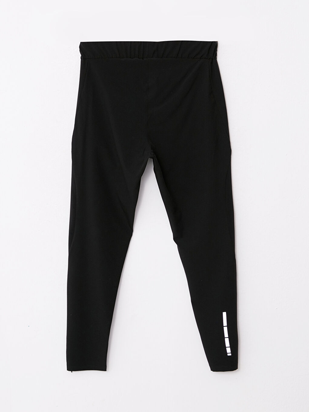 Siyah Beli Lastikli Baskılı Kadın Outdoor Pantolon-6