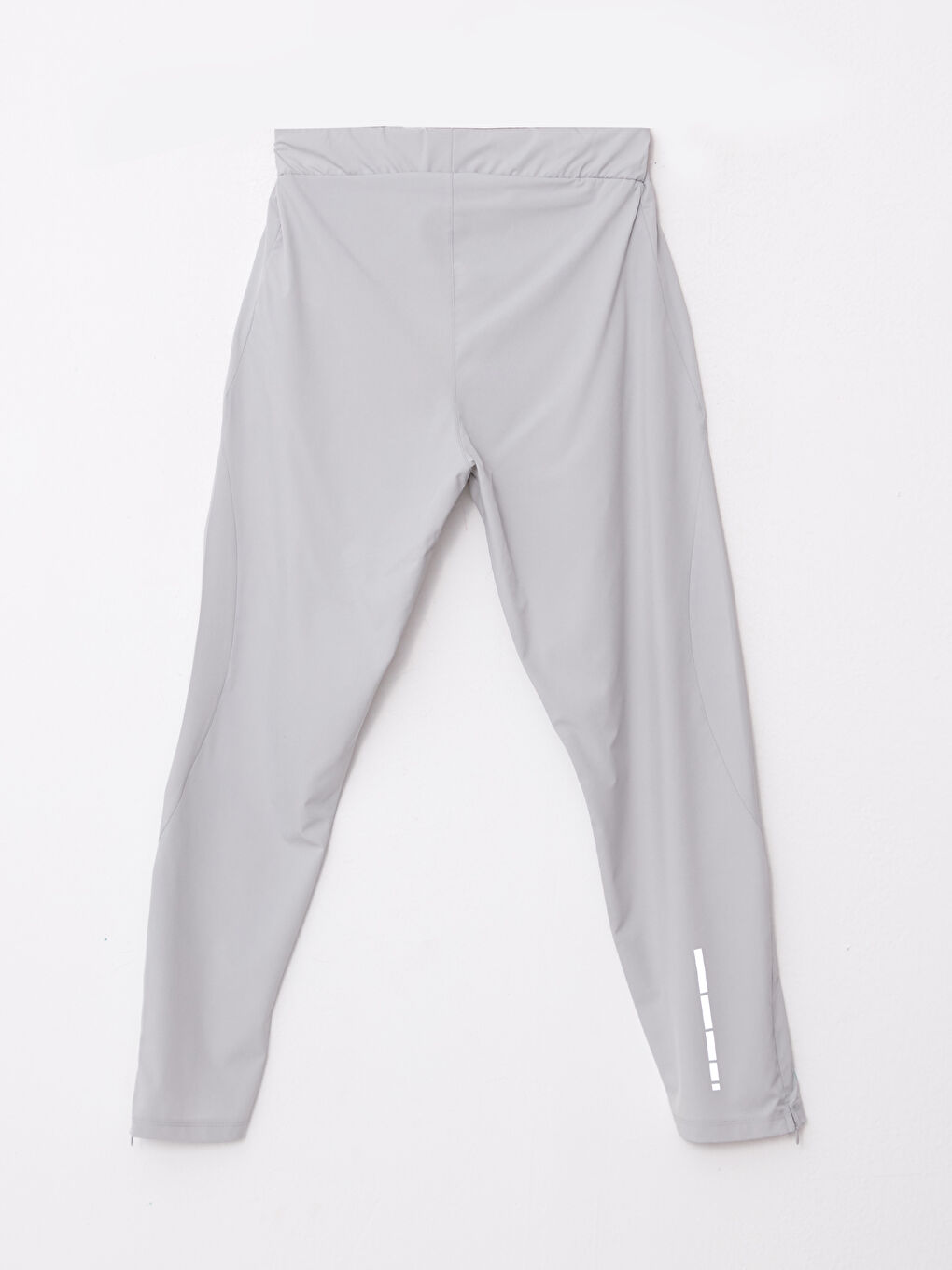 Gri Beli Lastikli Baskılı Kadın Outdoor Pantolon-6