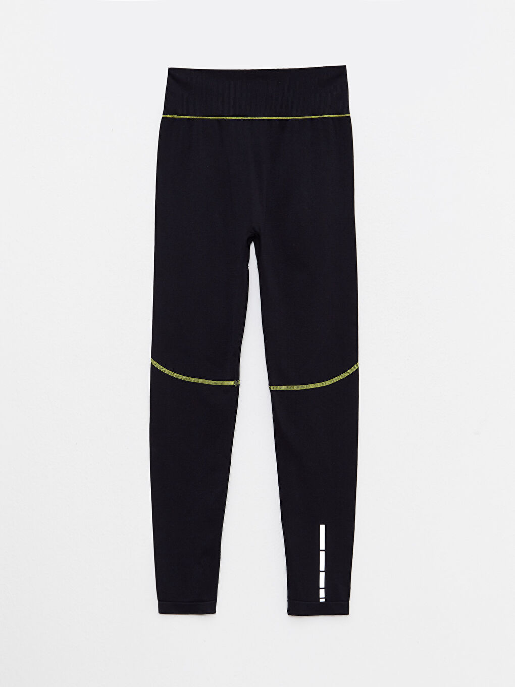 LCW OUTDOOR Siyah Beli Lastikli Dikiş Detaylı Kadın Outdoor Tayt - 1