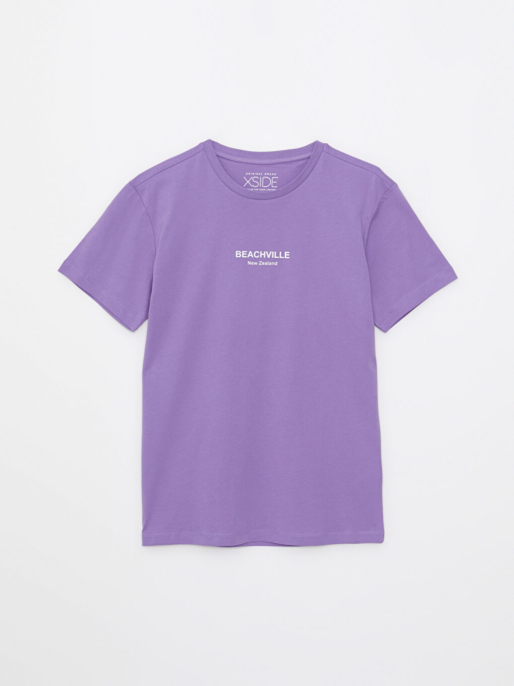 Футболка Мужская с Круглым Вырезом, Коротким Рукавом, С Принтом, Из Гребенного Хлопка-5