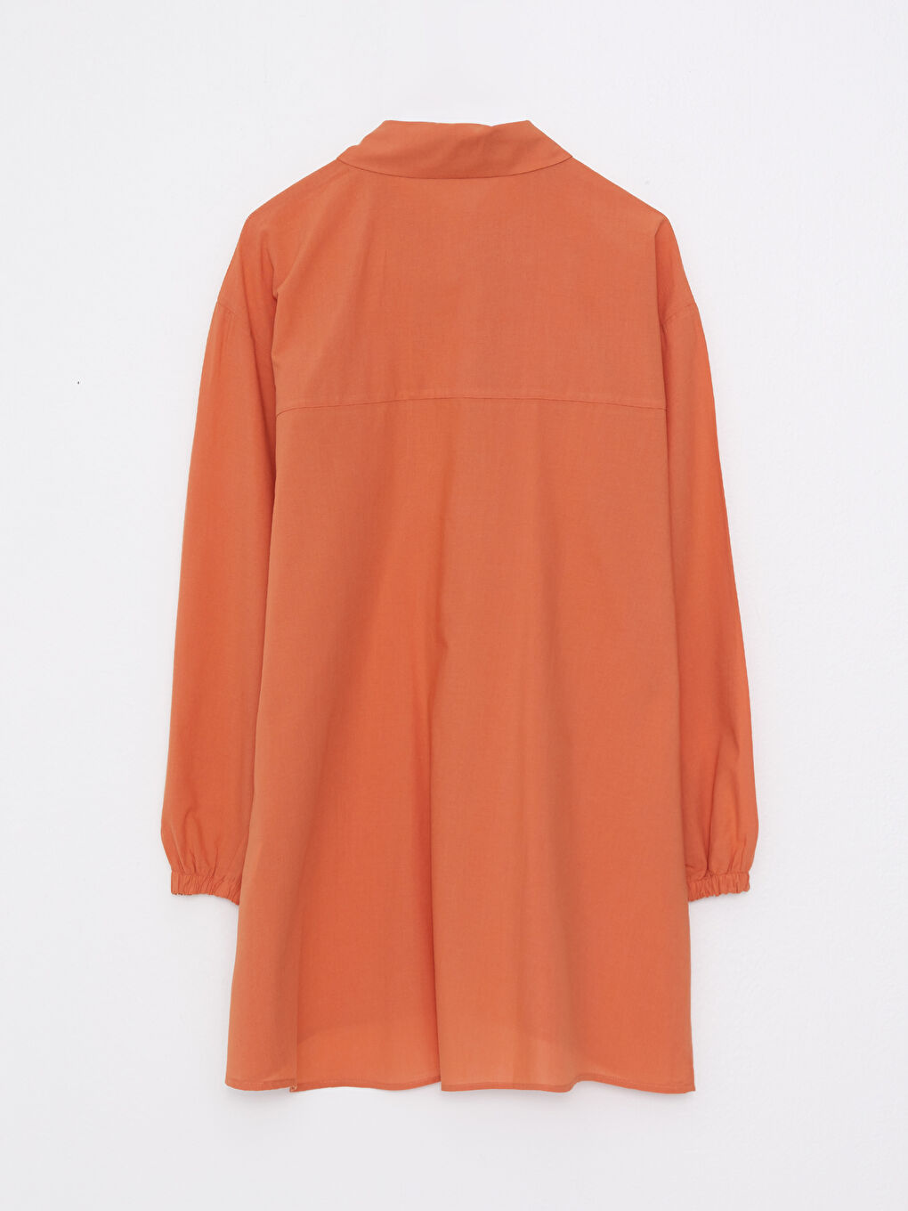 Embroidered Long Sleeve Oversize Voile Women's Shirt Tunic-6