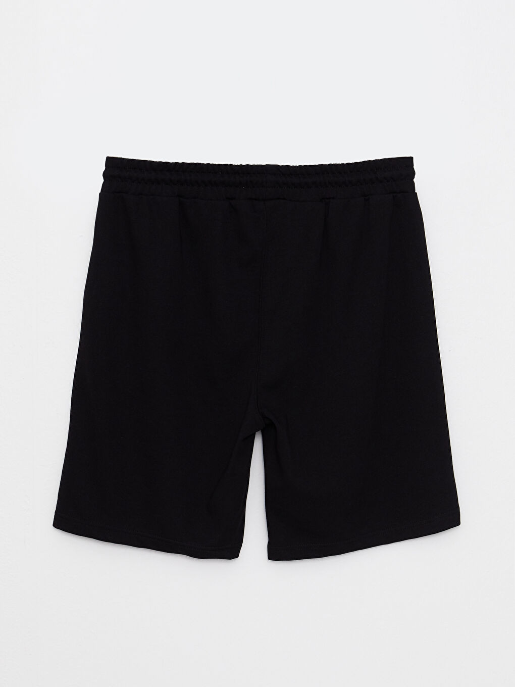 Siyah Standart Kalıp Erkek Şort-6