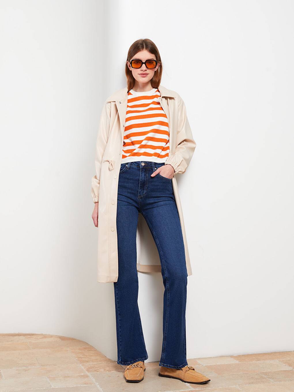 Mercury Skinny Fit Straight Pocket Detailed Women's Rodeo Jean Trousers