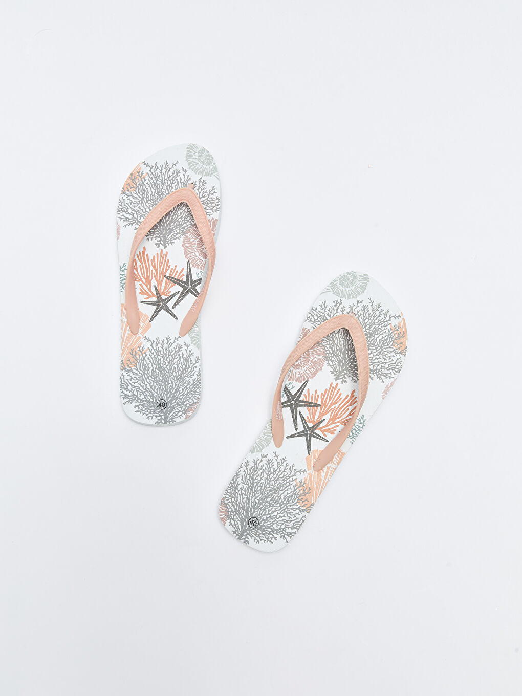 Пляжные шлепанцы с принтом для женщин-2