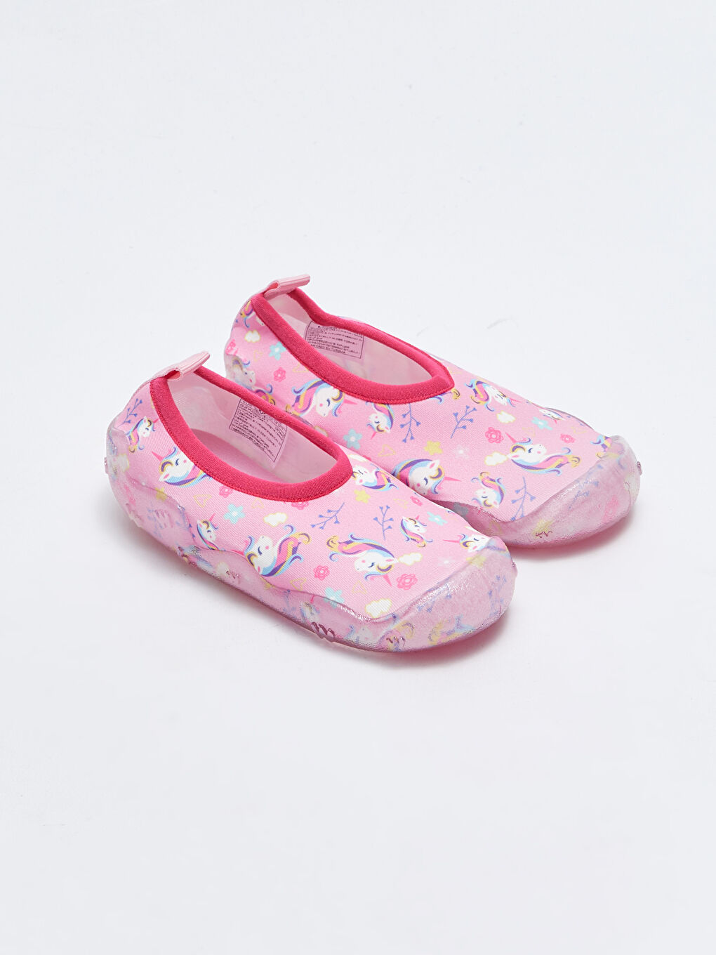 LCW STEPS Printed Baby Girls' Aqua Shoes -S2K066Z1-QXD