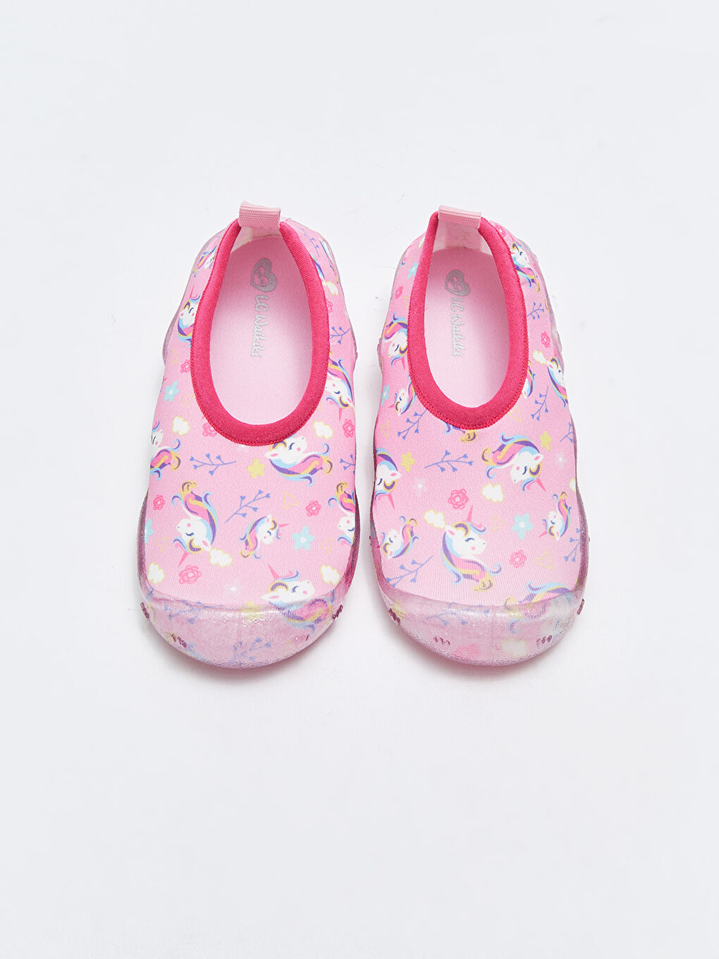 LCW STEPS Printed Baby Girls' Aqua Shoes -S2K066Z1-QXD