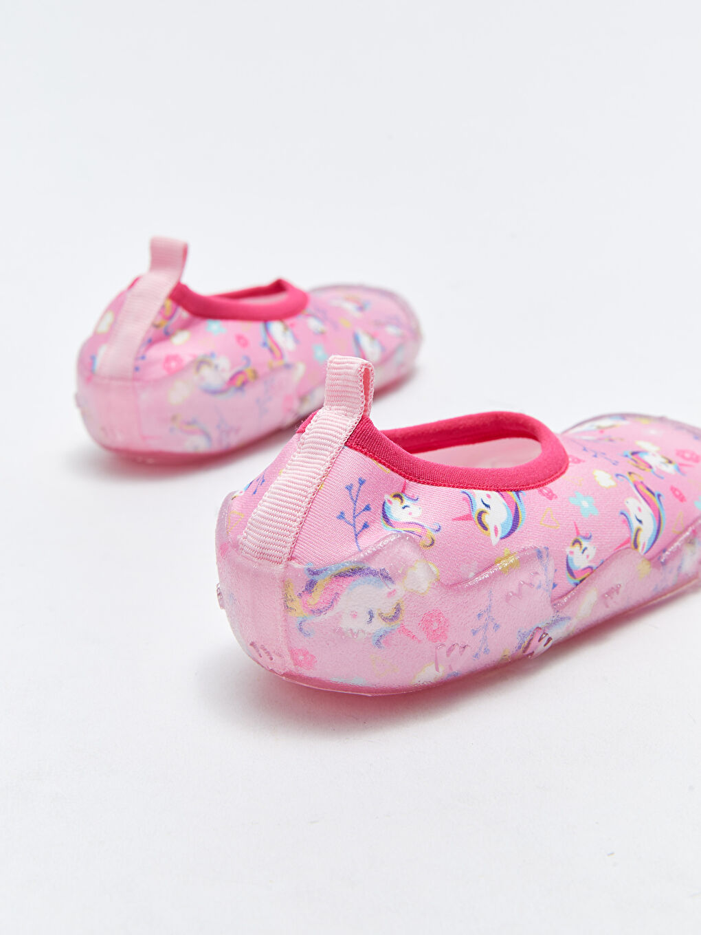 LCW STEPS Printed Baby Girls' Aqua Shoes -S2K066Z1-QXD