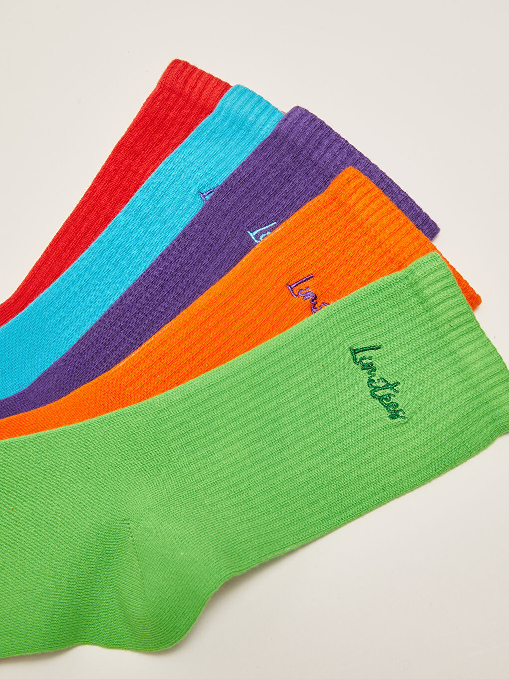 Karışık Nakışlı Erkek Soket Çorap 5'li-2