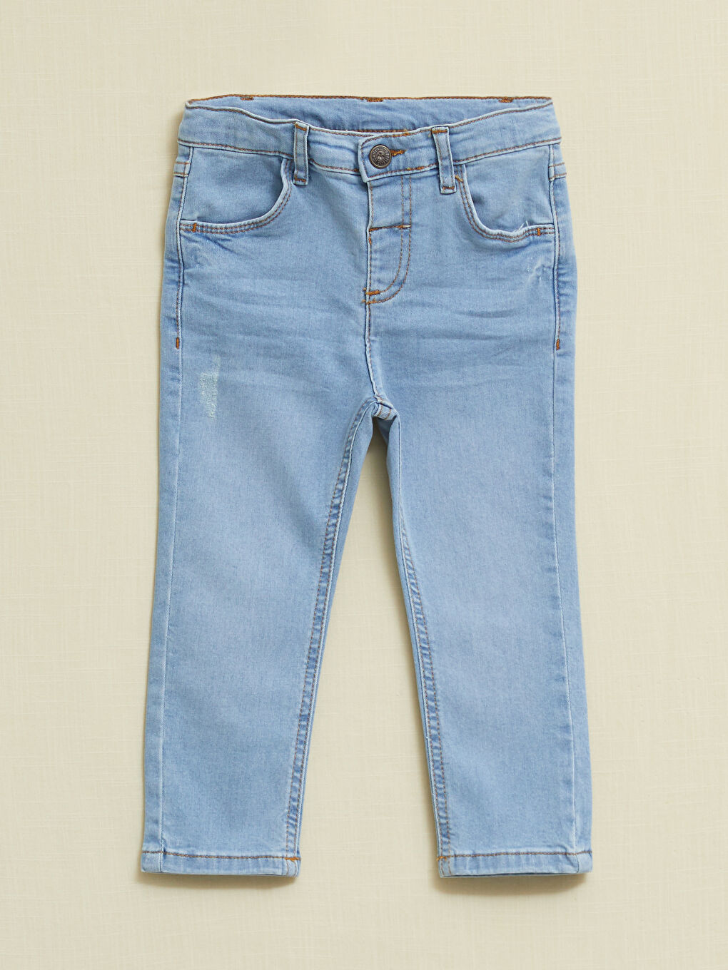 LC Waikiki Elasticated Waist Basic Baby Boys' Jeans -S2K349Z1-311