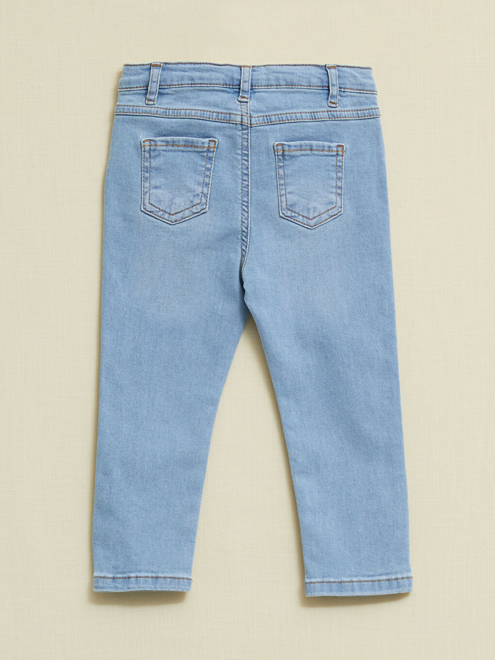 LC Waikiki Elasticated Waist Basic Baby Boys' Jeans -S2K349Z1-311