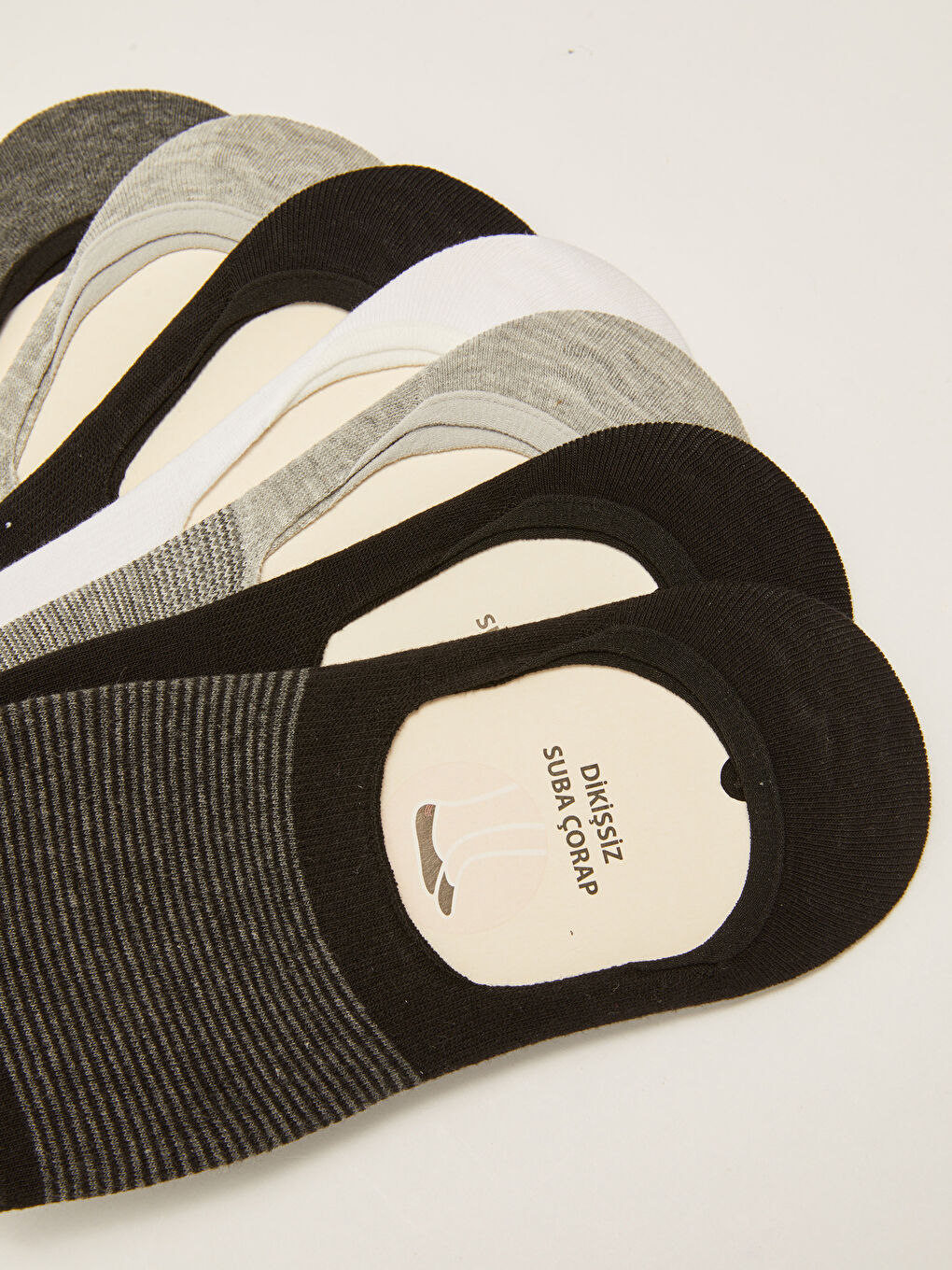 Patterned Men's Ballet Socks 7 Pieces-2