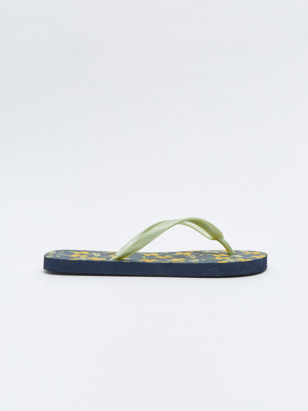 Karışık Baskılı Parmak Arası Kadın Plaj Terliği-1