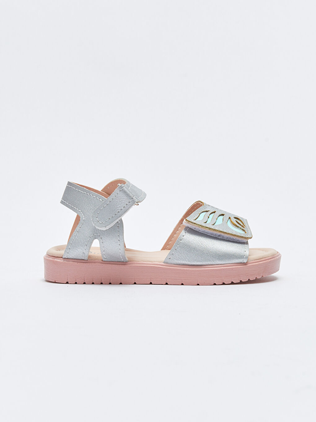 ჰოლოგრამის ნაბეჭდი ჰუკი და ლუპი დახურვით გოგონას სანდლები-1