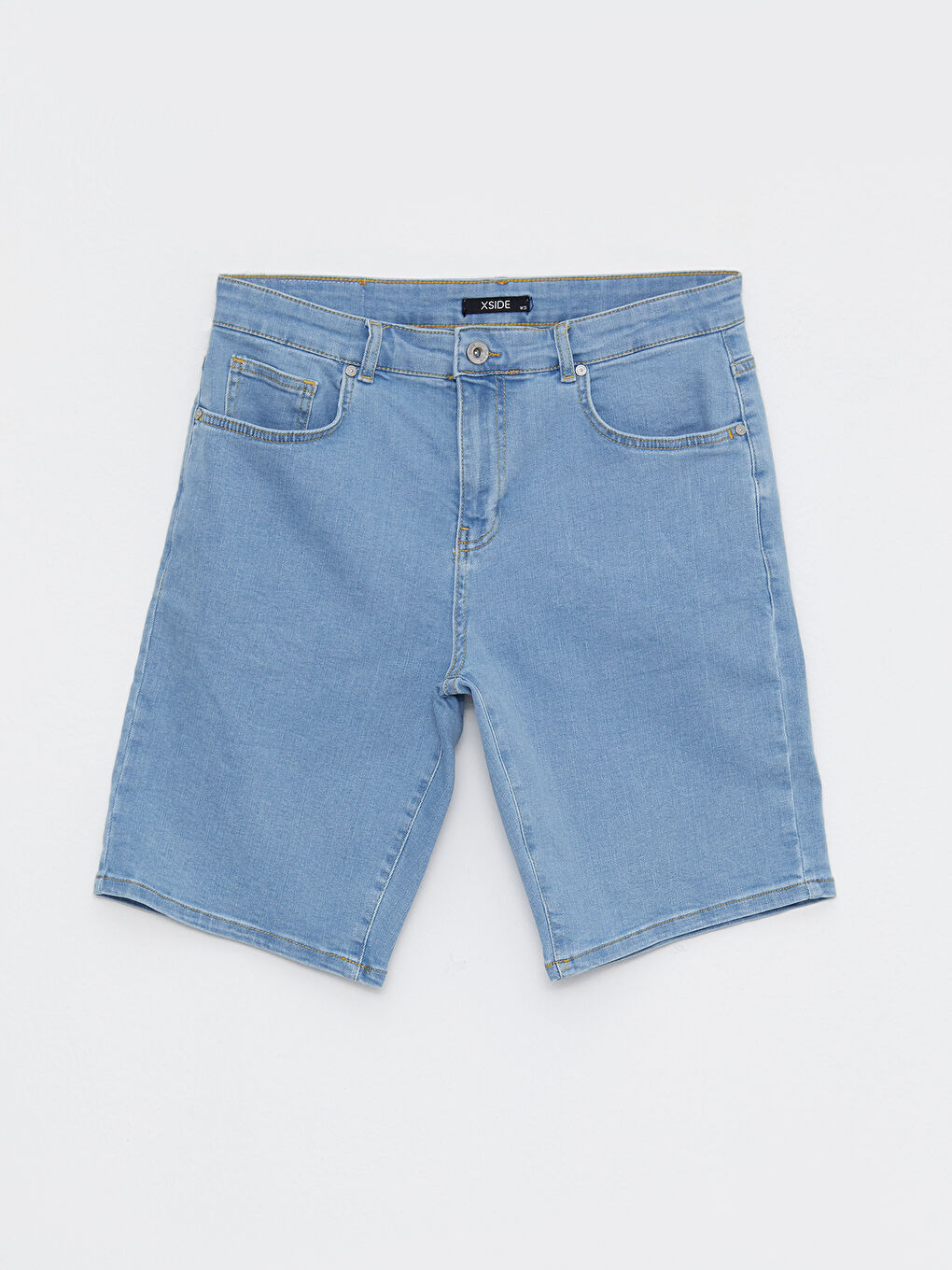 XSIDE Standart Kalıp Erkek Jean Şort -S2K683Z8-MD4