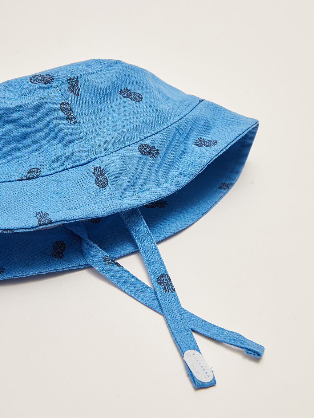 Mavi Desenli Erkek Bebek Şapka-2