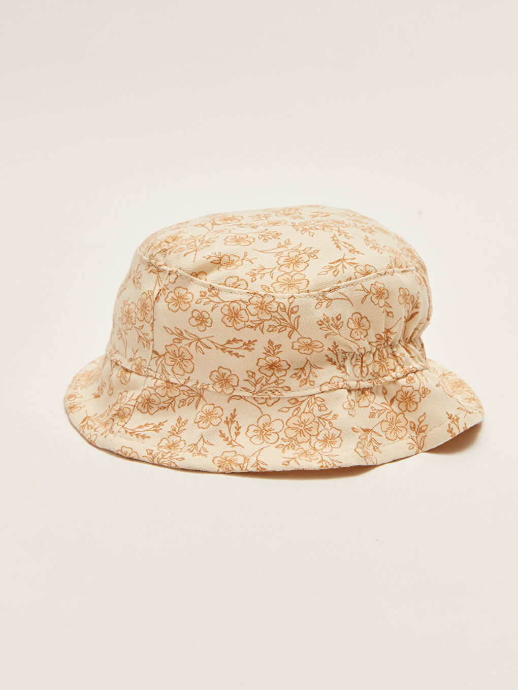 Printed Baby Girl Bucket Hat-1