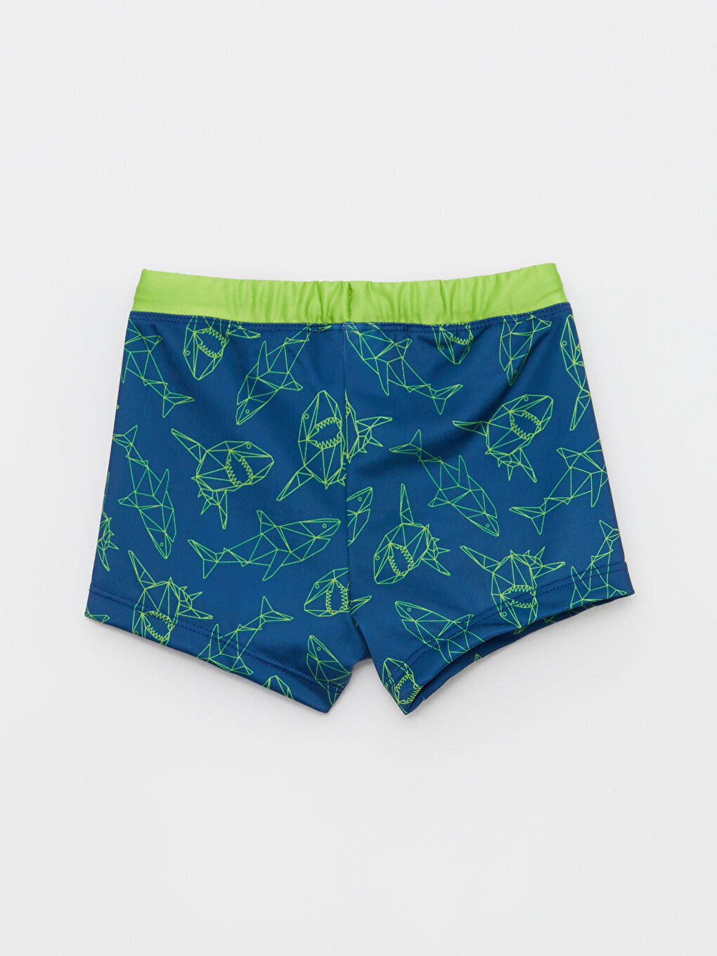 Lacivert Baskılı Hızlı Kuruyan Erkek Çocuk Boxer Mayo-1