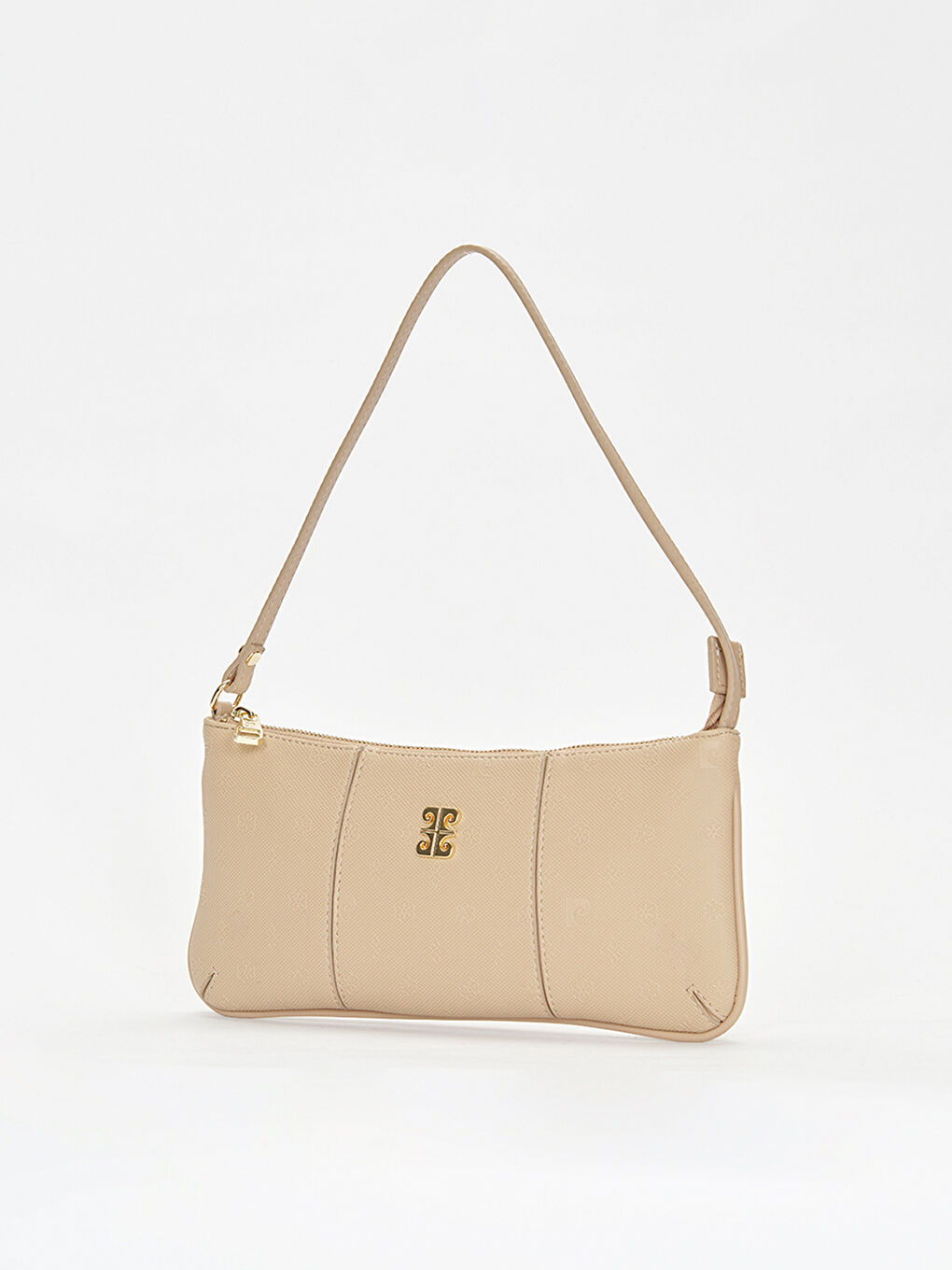 Kahverengi Deri Görünümlü Kadın Kol Çantası-1