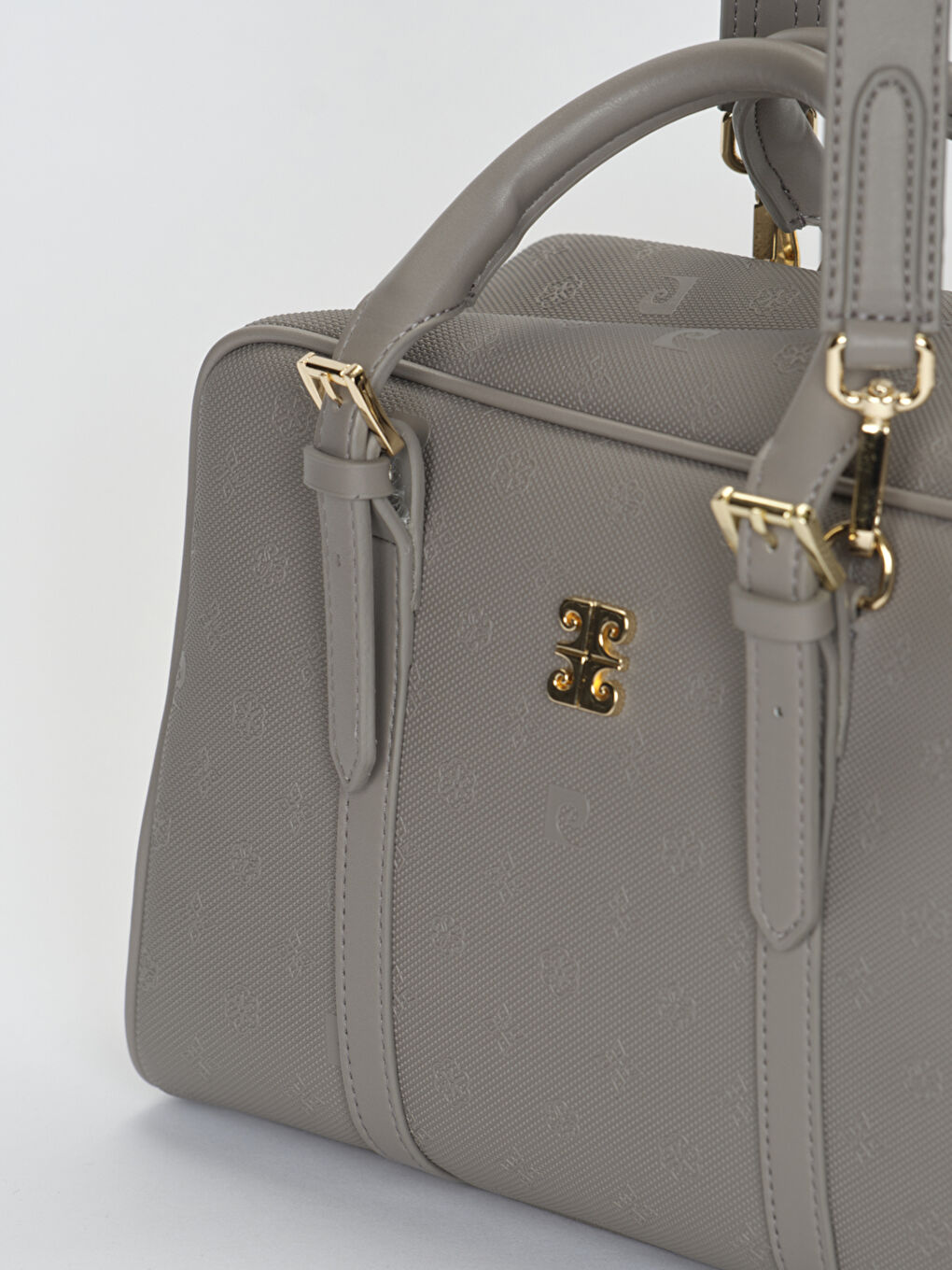 Bej Deri Görünümlü Uzun Askılı Kadın Kol Çantası-3