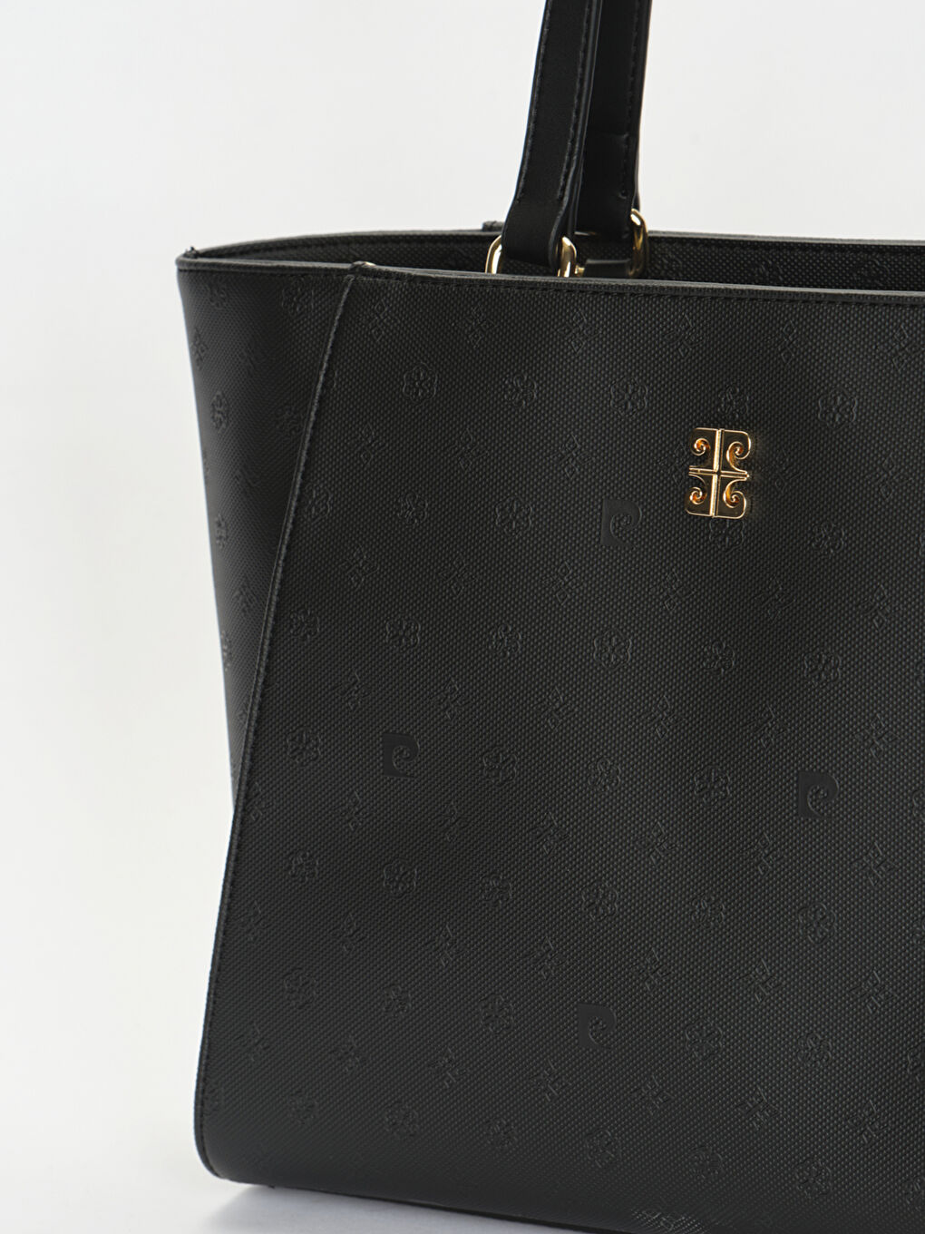 Siyah Desenli Kadın Omuz Çantası-3