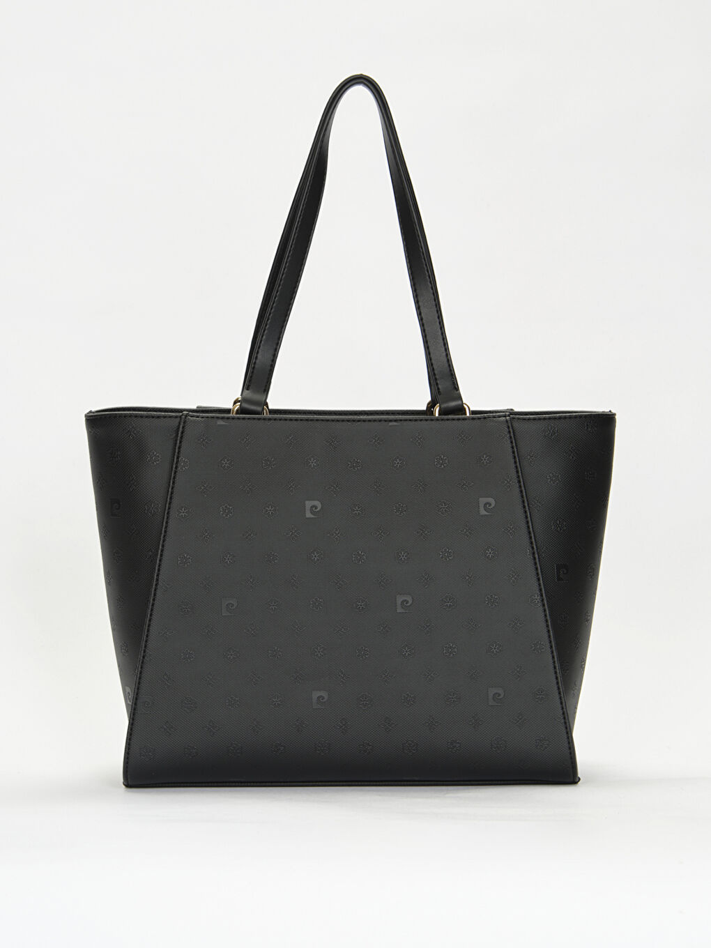 Siyah Desenli Kadın Omuz Çantası-4