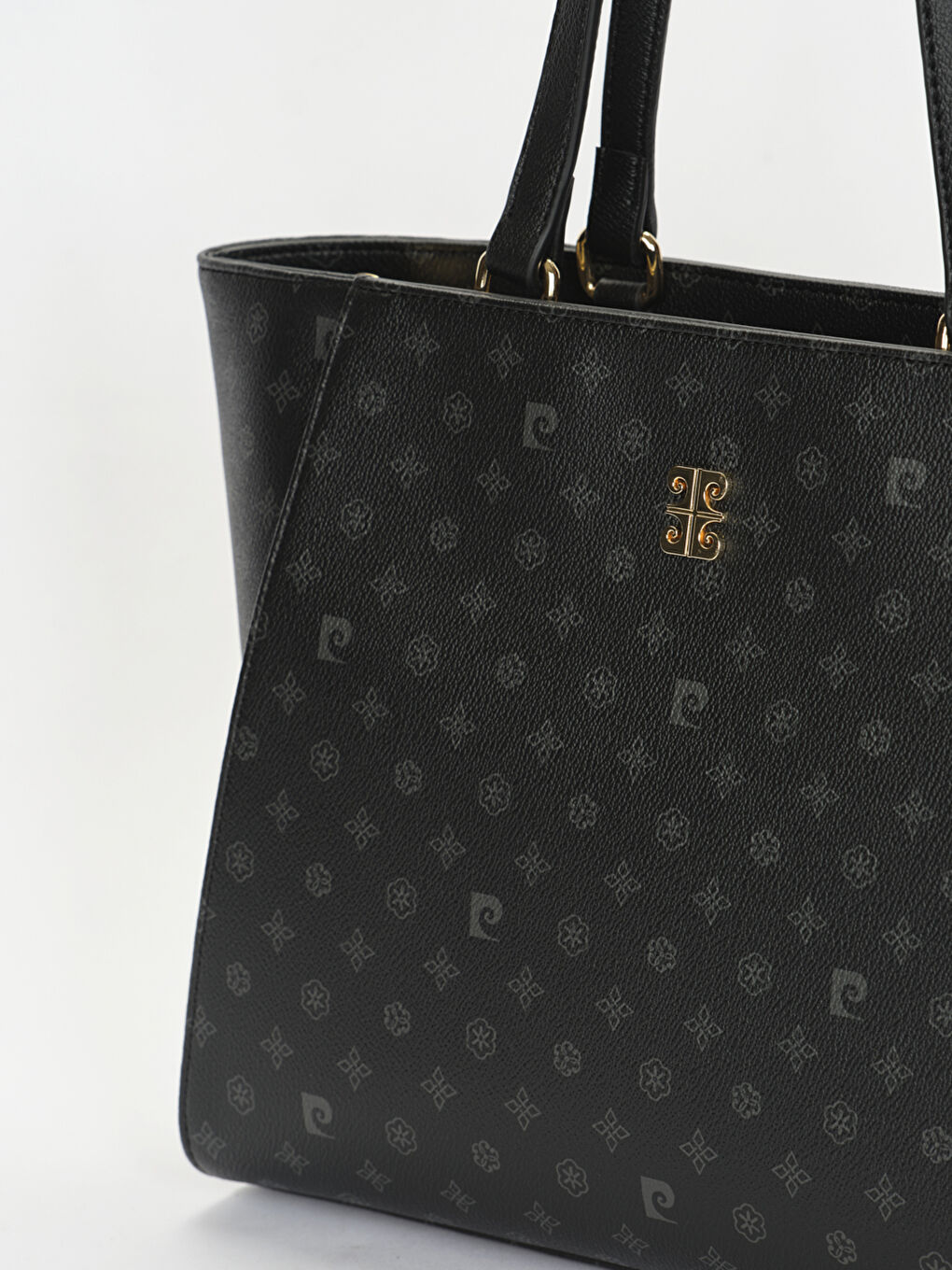 Siyah Desenli Kadın Omuz Çantası-3