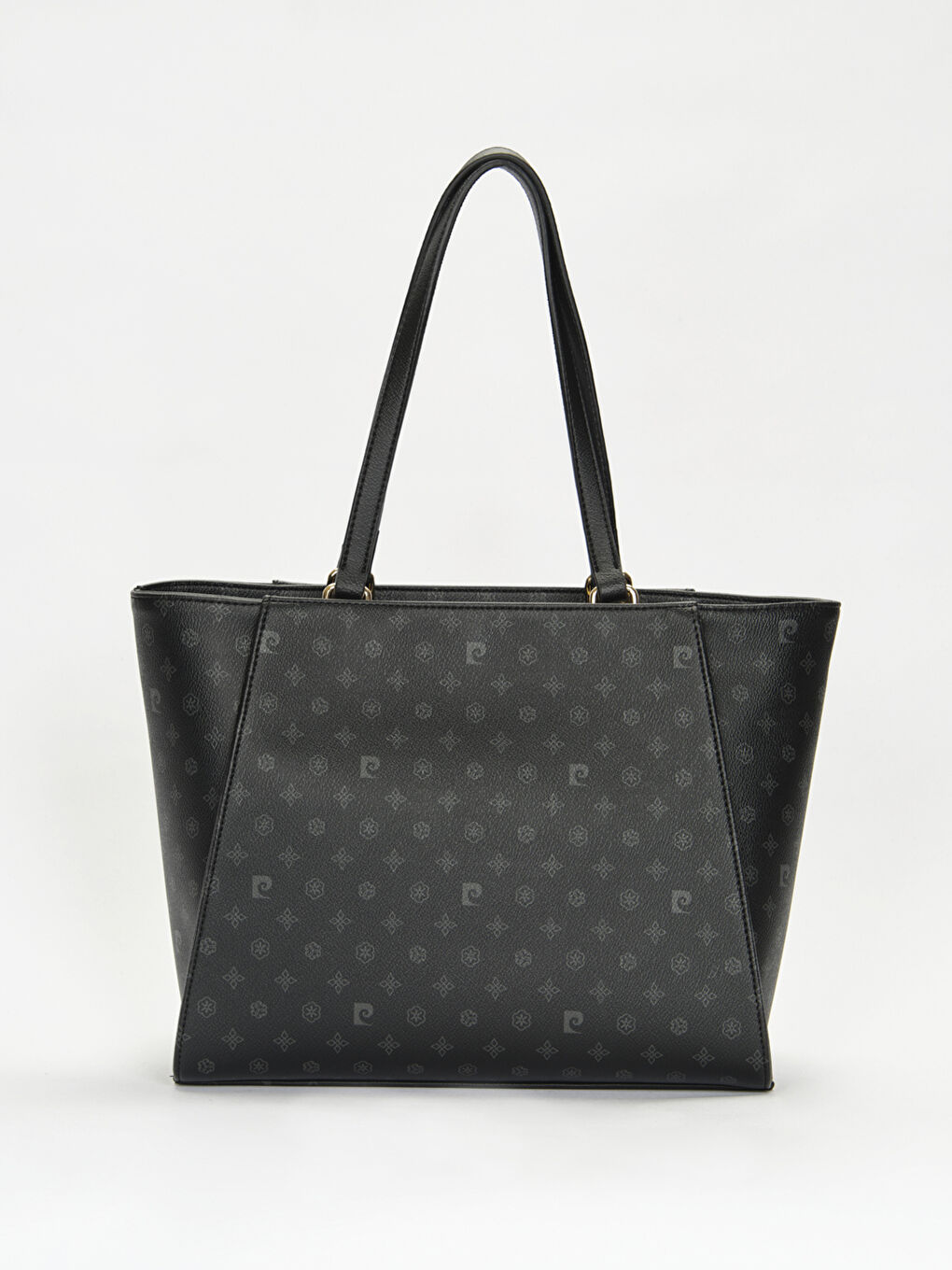 Siyah Desenli Kadın Omuz Çantası-4