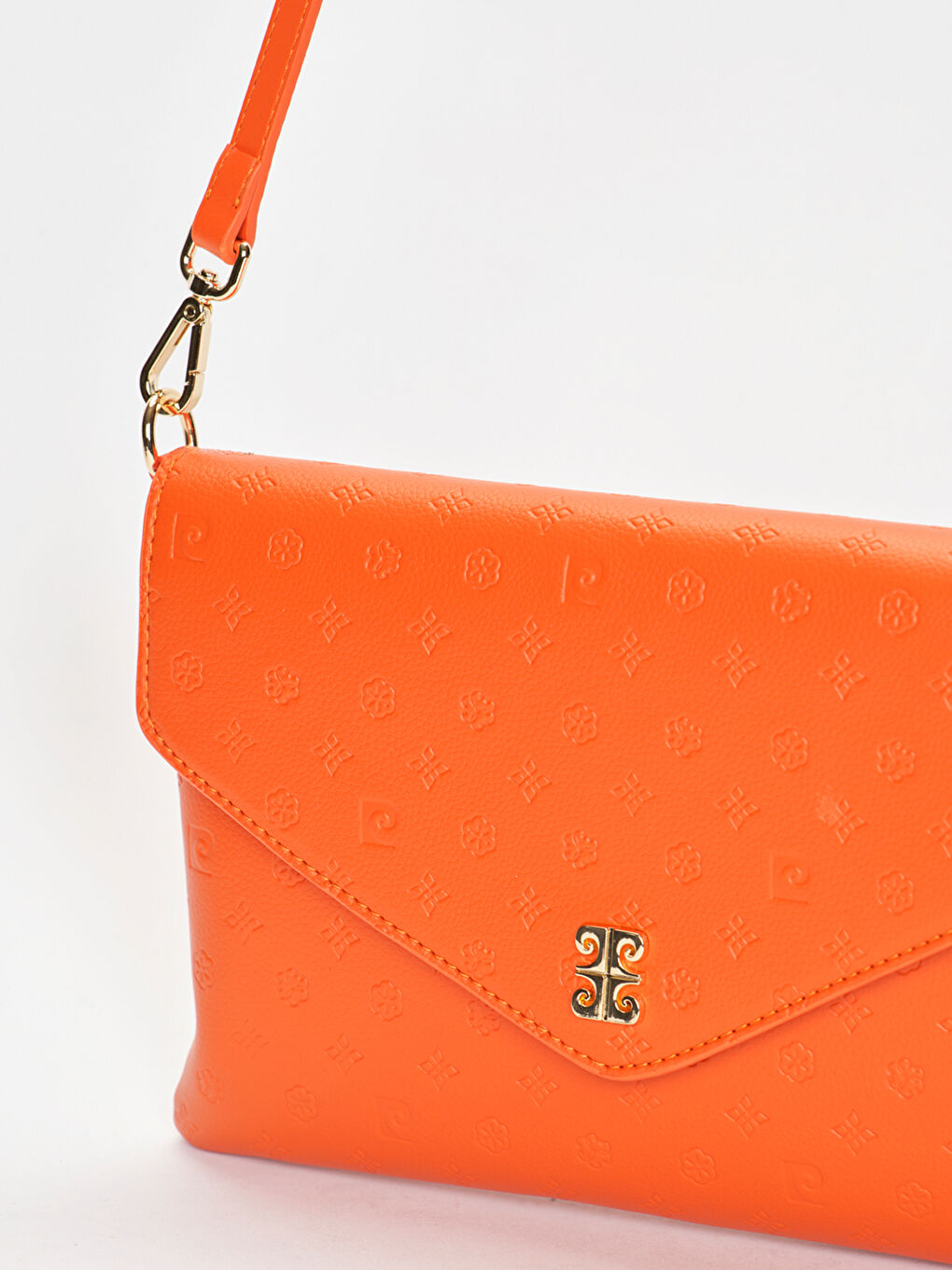 Turuncu Desenli Kadın Çapraz Çanta-3