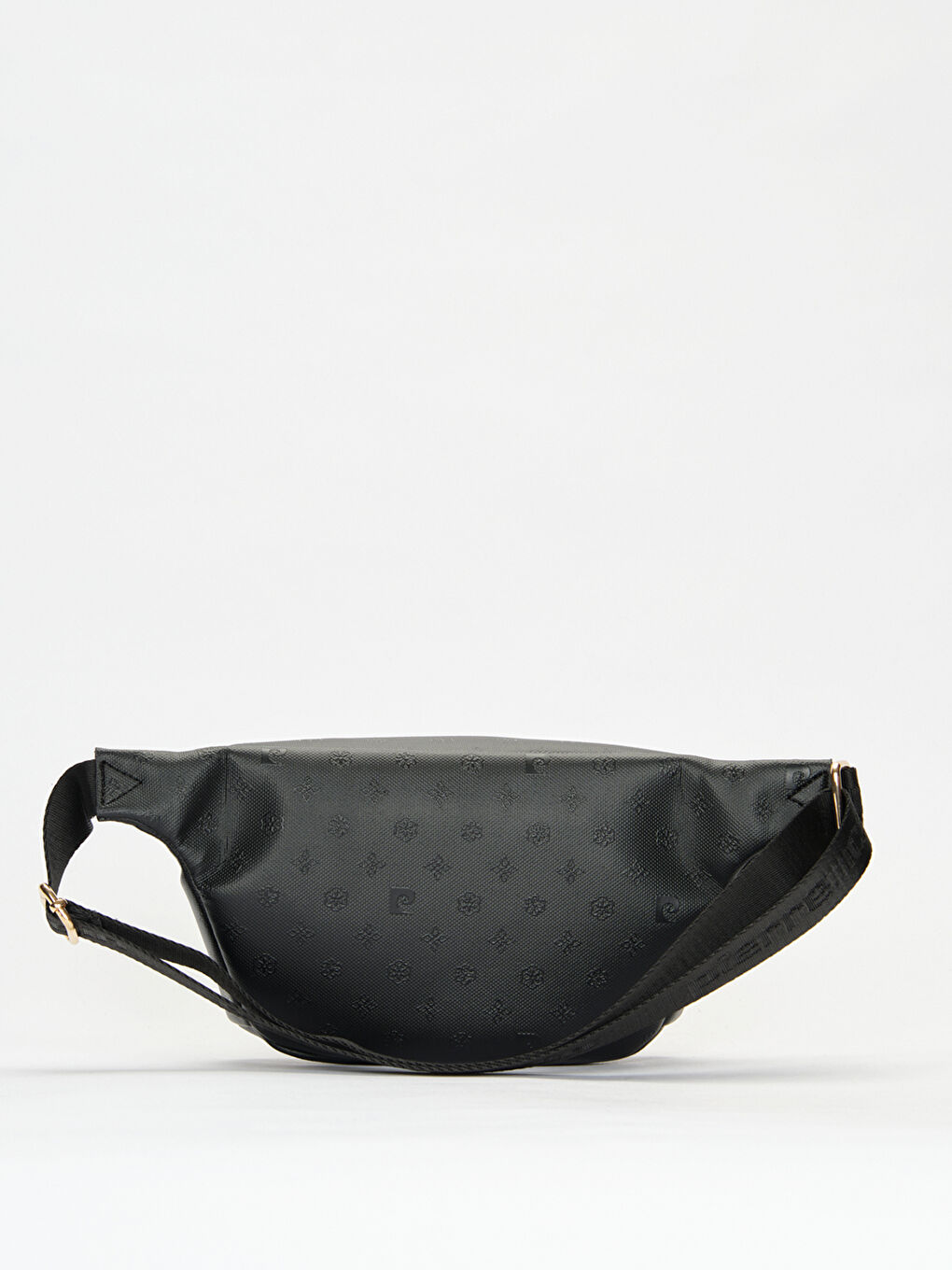 Siyah Desenli Kadın Bel Çantası-4