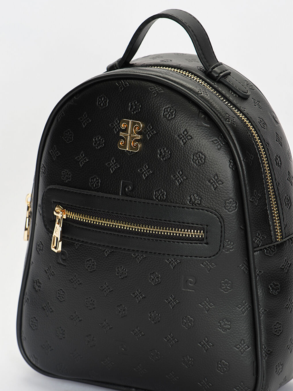 Siyah Logolu Kadın Sırt Çantası-3