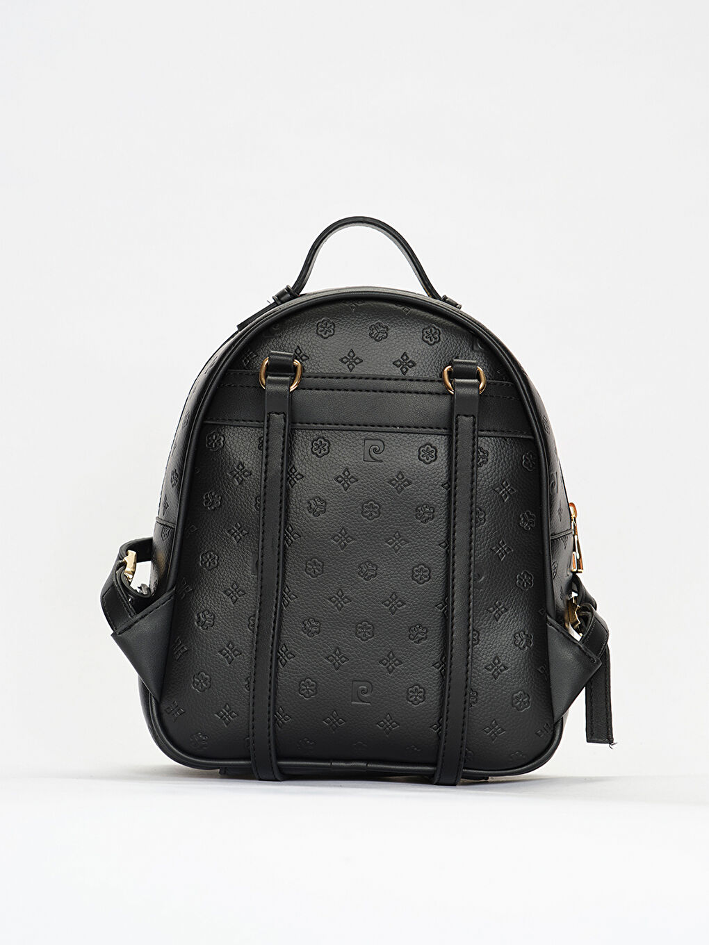 Siyah Logolu Kadın Sırt Çantası-5