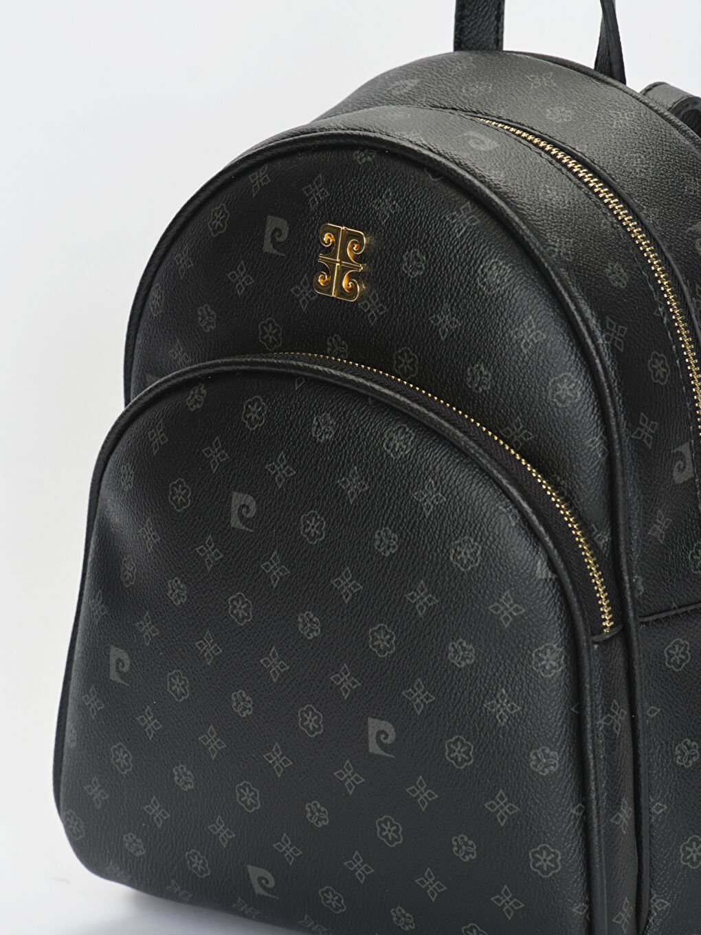 Siyah Desenli Kadın Sırt Çantası-3