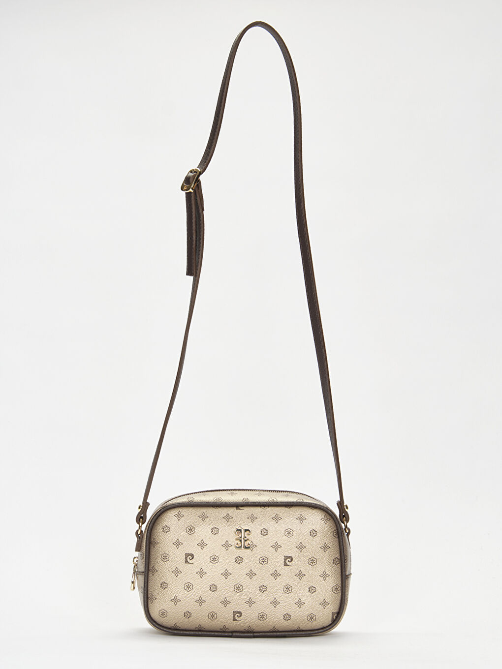 Sarı Desenli Omuz Çantası-1