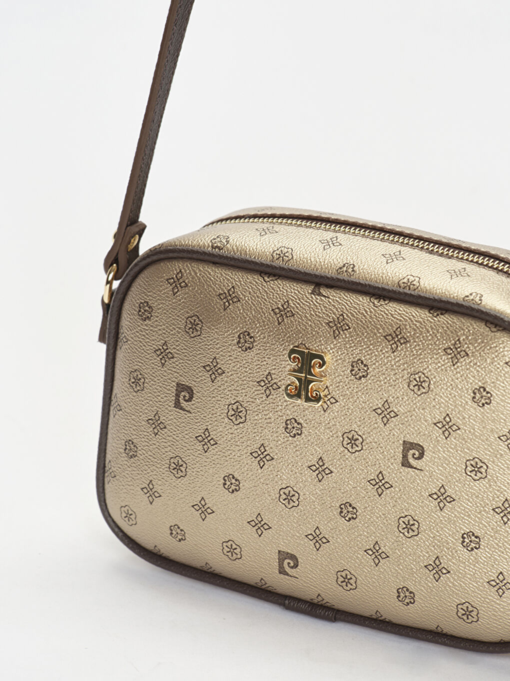 Sarı Desenli Omuz Çantası-3