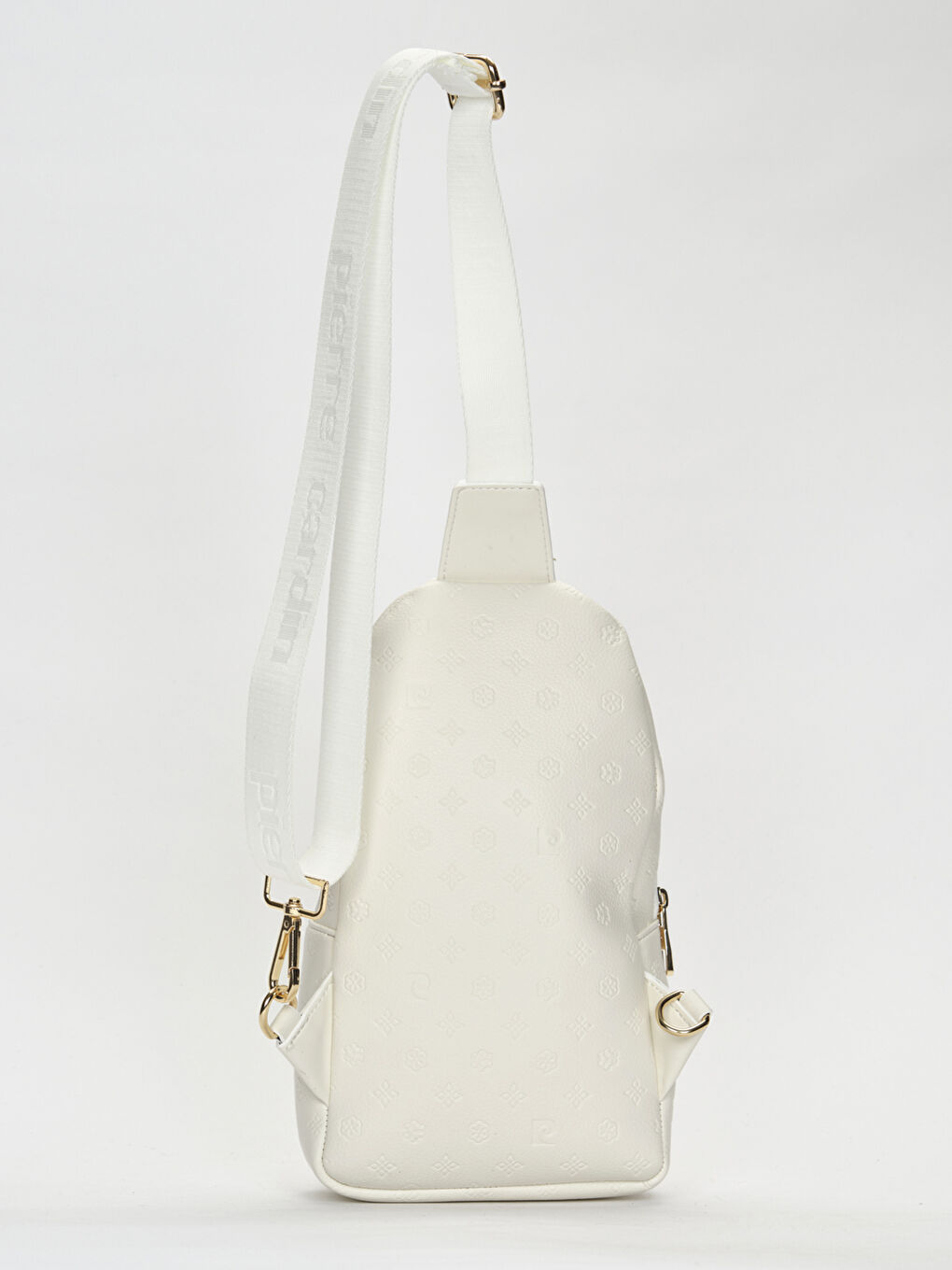 Beyaz Desenli Kadın Çapraz Çanta-4