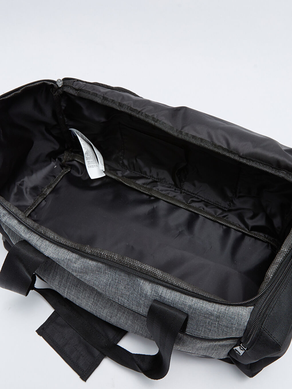 Gri Baskılı Erkek Spor Çantası-2