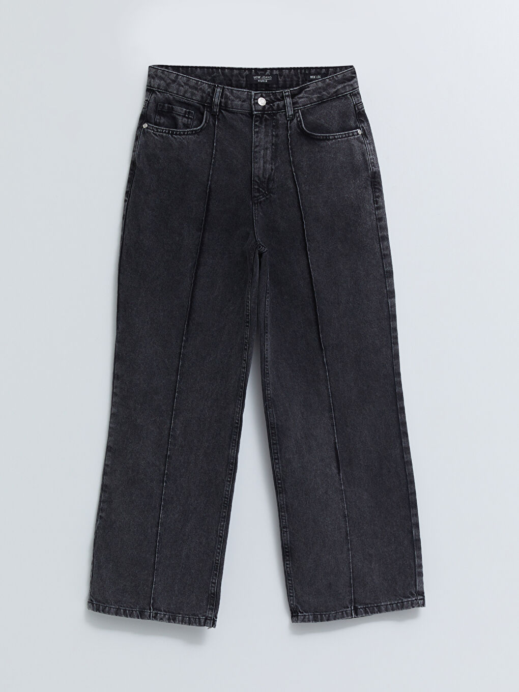 LCW Jeans Farmerke Rodeo sa visokim strukom, širokim nogavicama, ravnim krojem i detaljima na džepovima za Ženski -S2K921Z8-327
