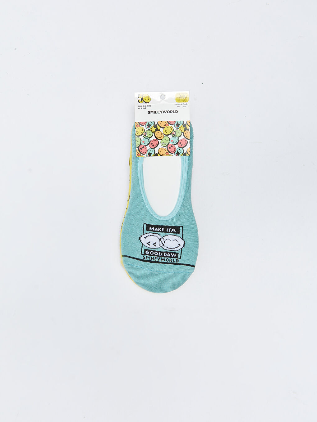 LCW DREAM SmileyWorld Bedruckte Ballettsocken für Damen 3er-Pack -S2K924Z8-J1R