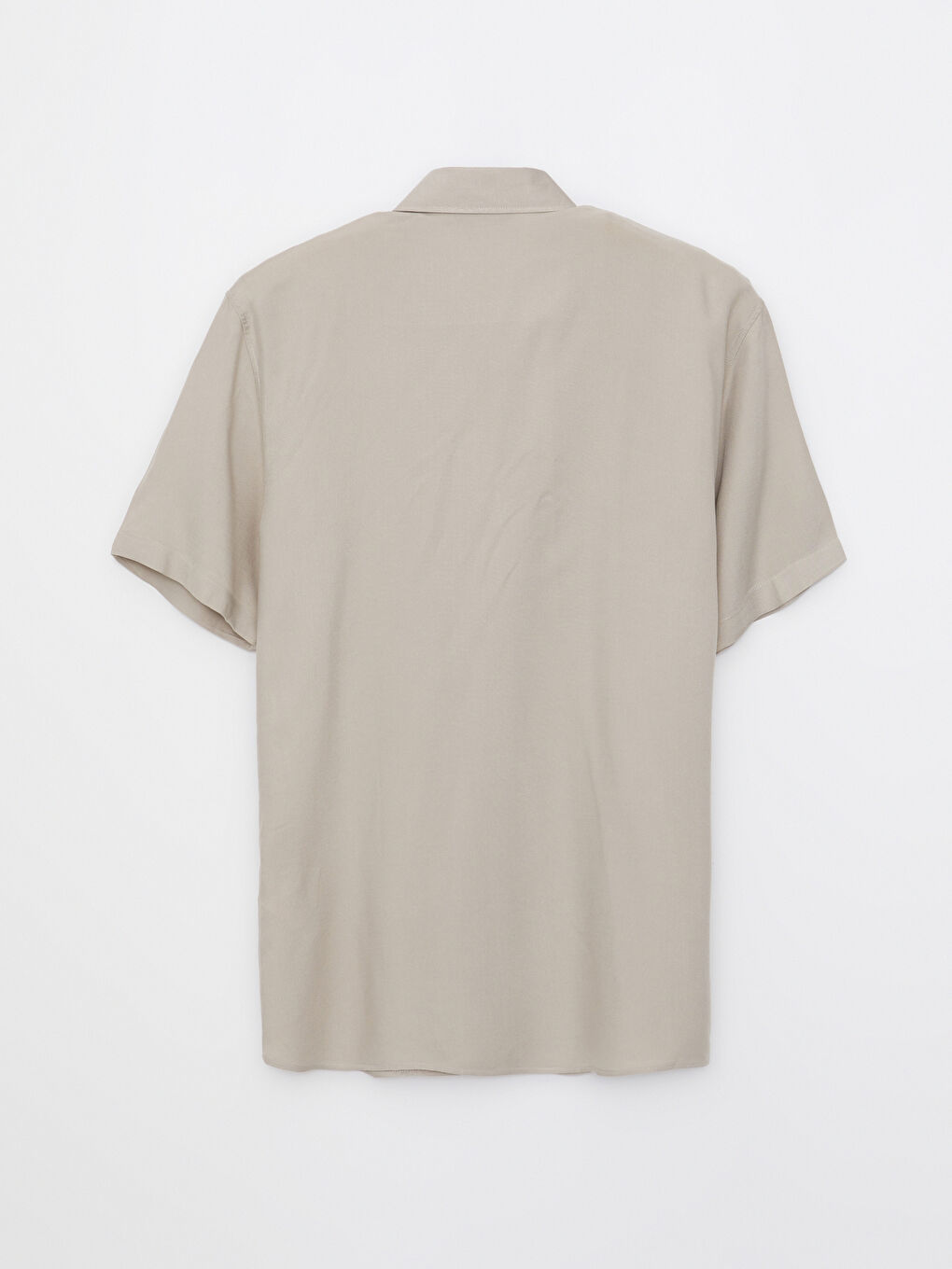 Рубашка с коротким рукавом свободного кроя для мужчин-6