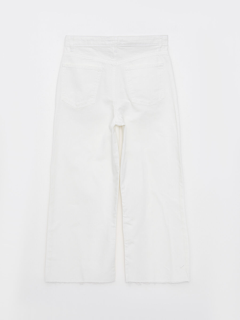 جينز حريمي روديو بتفاصيل جيوب ووسط عالي و رجل واسعة-1