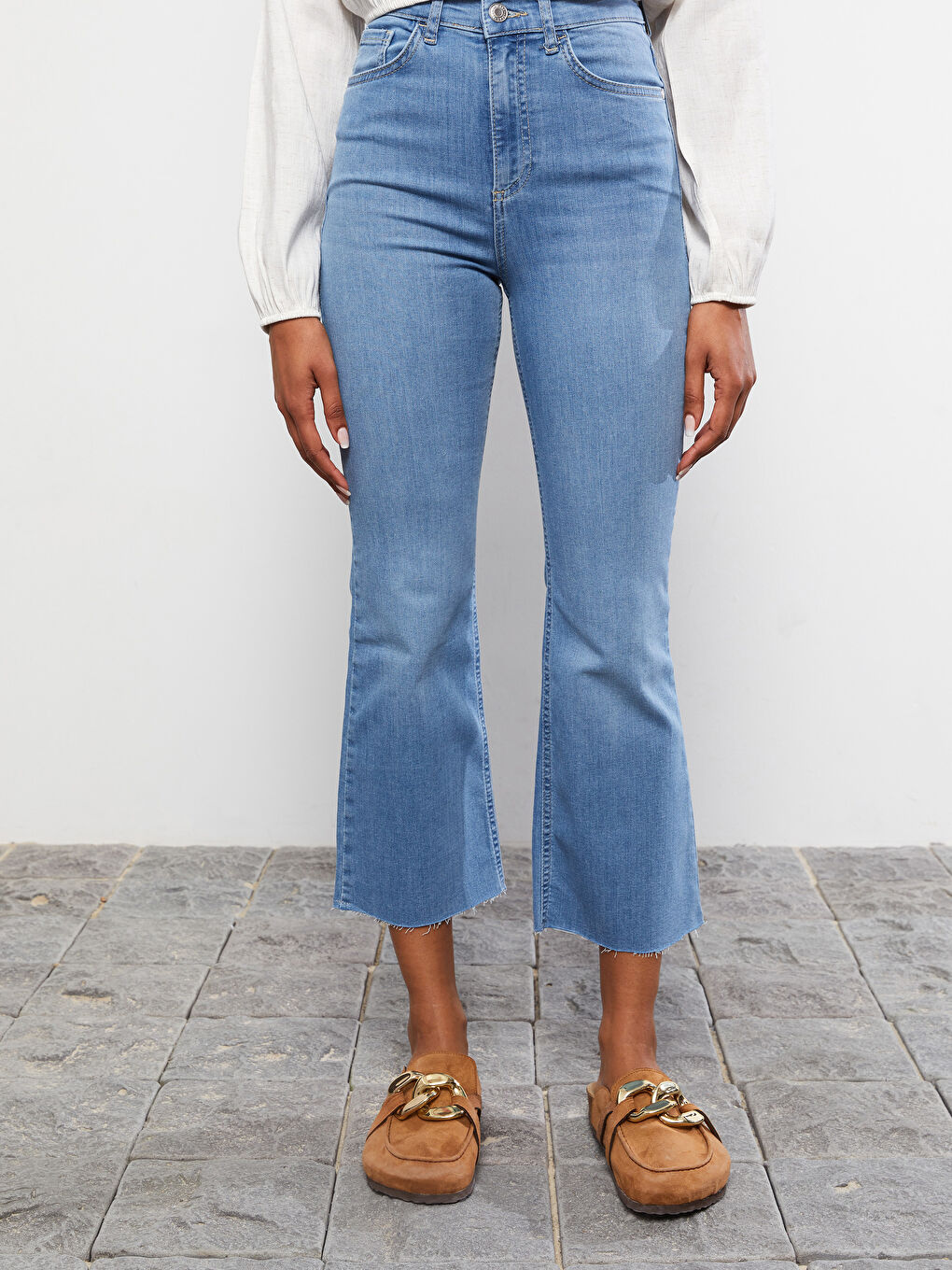 LCW Jeans High Waist Mars Flare Women's Jeans -S2K947Z8-311
