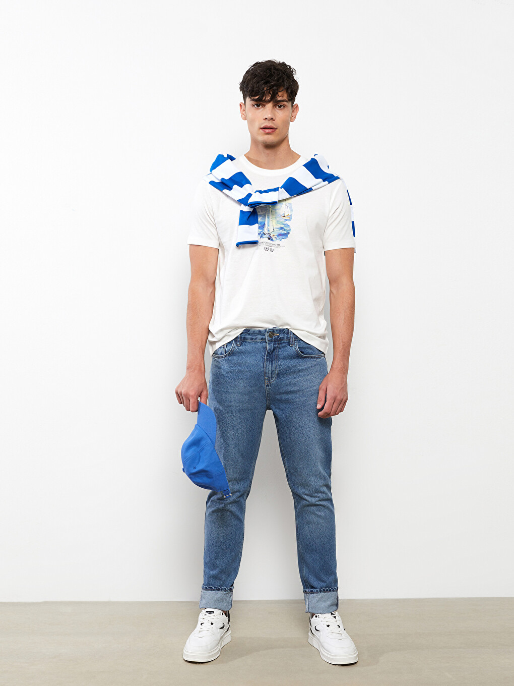 750 Slim Fit Erkek Jean Pantolon-1