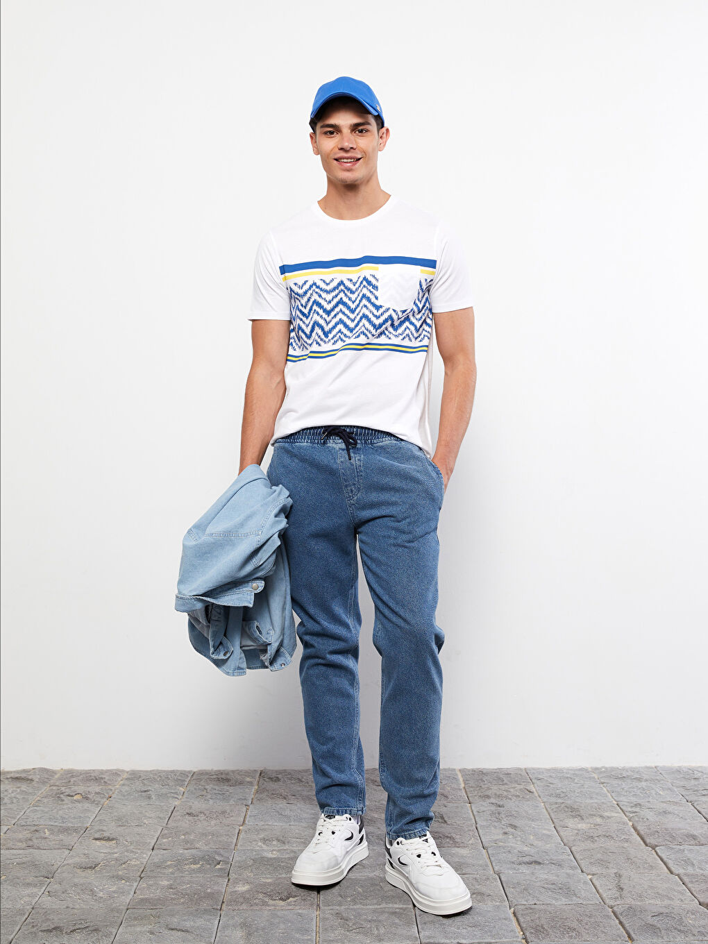 İndigo 780 Jogger Erkek Jean Pantolon-1