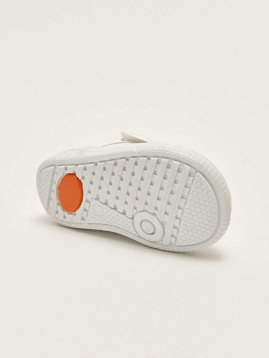 Beyaz Kedi Nakışlı Cırt Cırtlı Kız Bebek İlk Adım Ayakkabısı-3