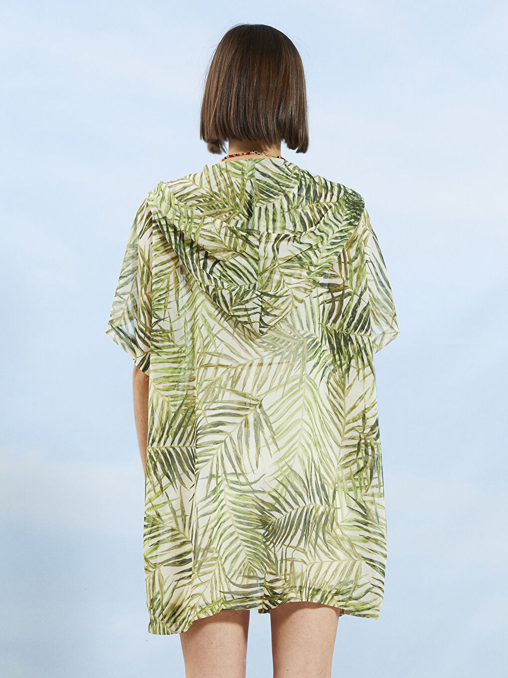 کڵاودار چاپکراو قۆڵ كورت شیفۆن جل و بەرگی کەنار دەریا بۆ ژنان-4