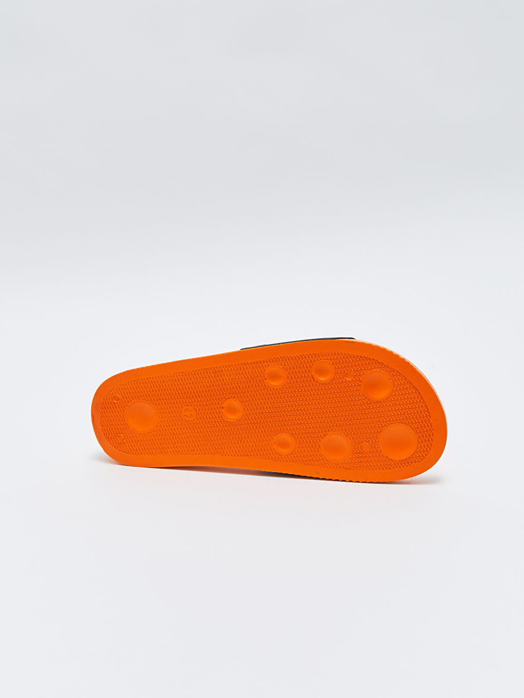 Turuncu Çizgili Tek Bantlı Erkek Terlik-4