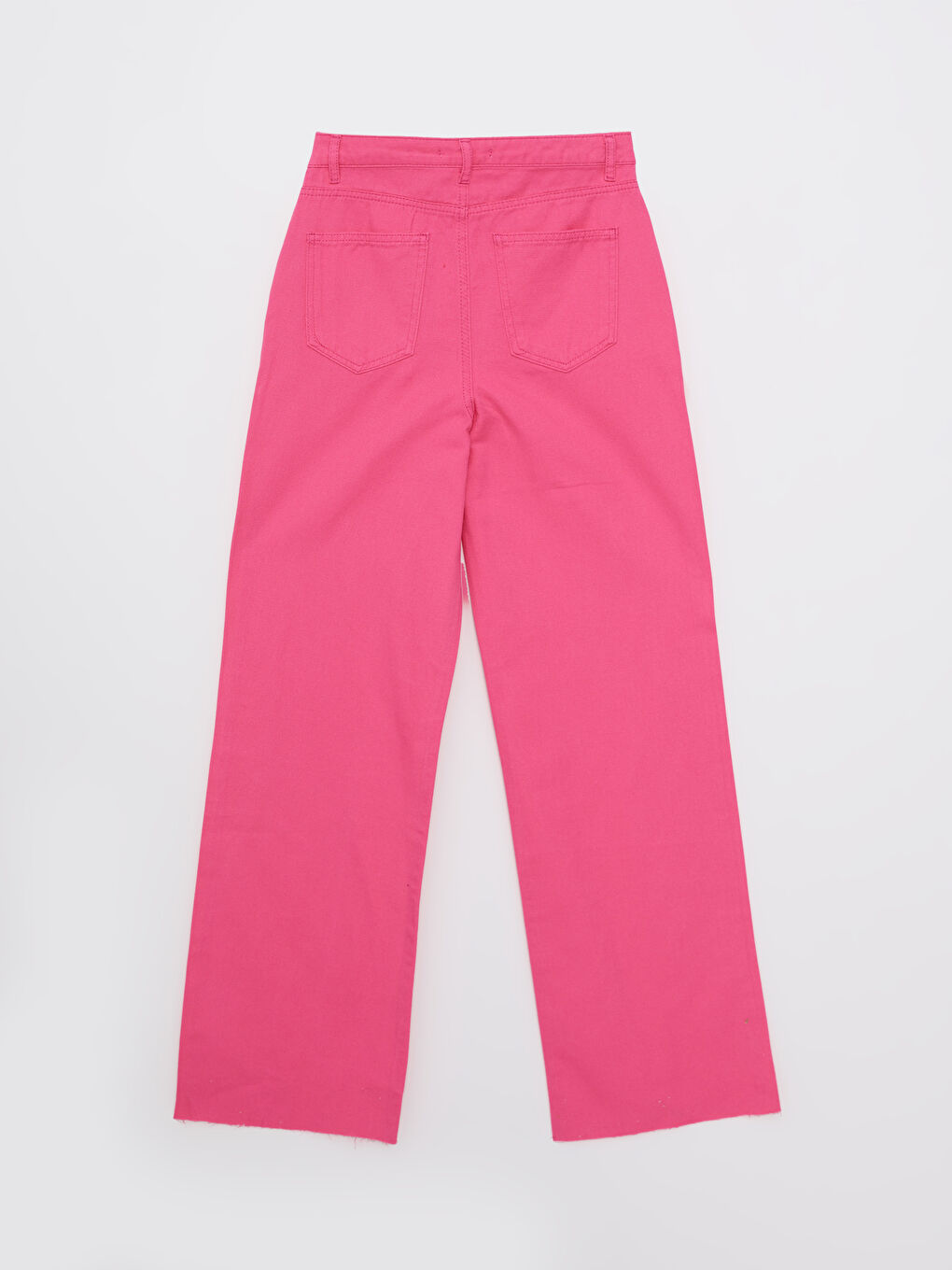 Standard Fit Regular Pocket Detailed Gabardine Women's Trousers-6